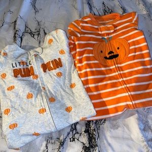 Halloween baby pajamas